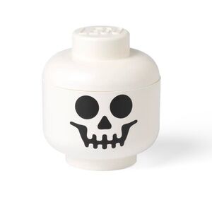 LEGO Halloween Skull Storage Head Small - Brand New